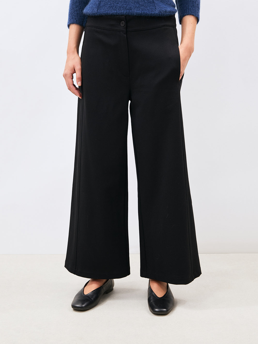 Taylor Velvet Trousers in Noir