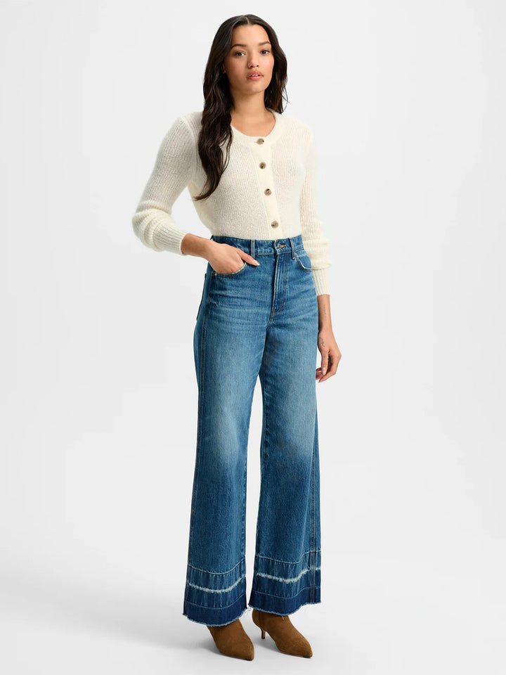 Taylor Wide-Leg Jean in Blue Denim