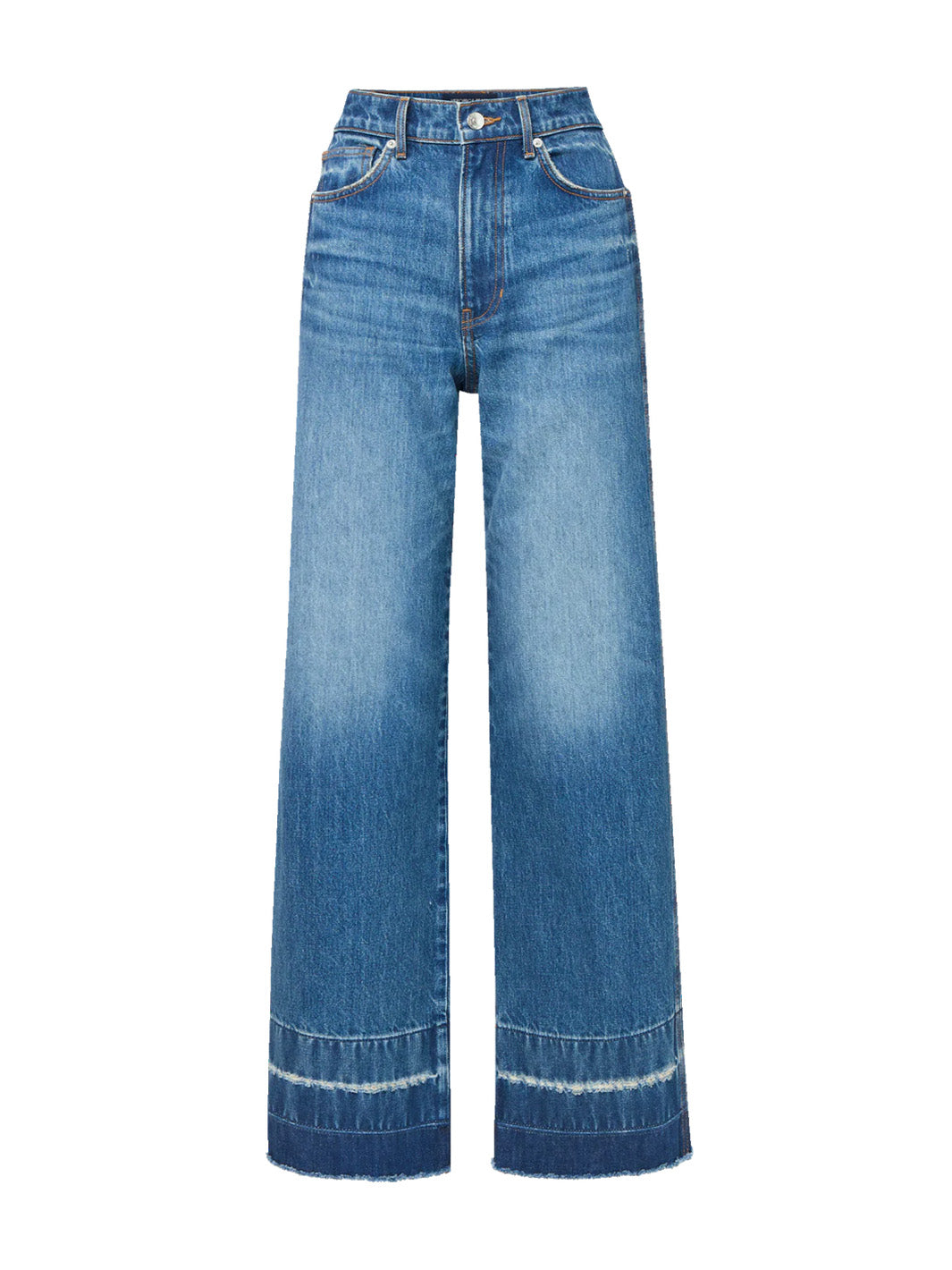 Taylor Wide-Leg Jean in Blue Denim