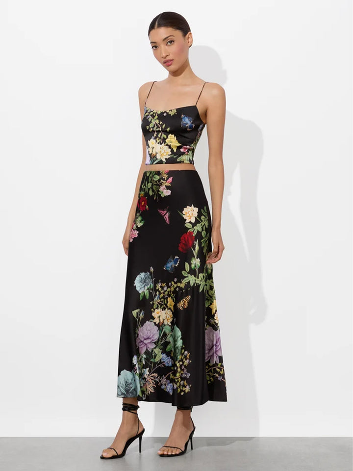 Terese Slip Skirt in Venus Floral