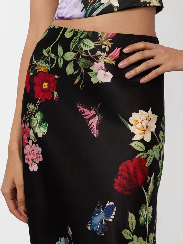 Terese Slip Skirt in Venus Floral