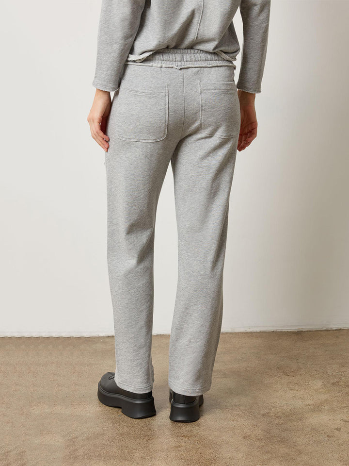 Terry Pant in Heather Grey