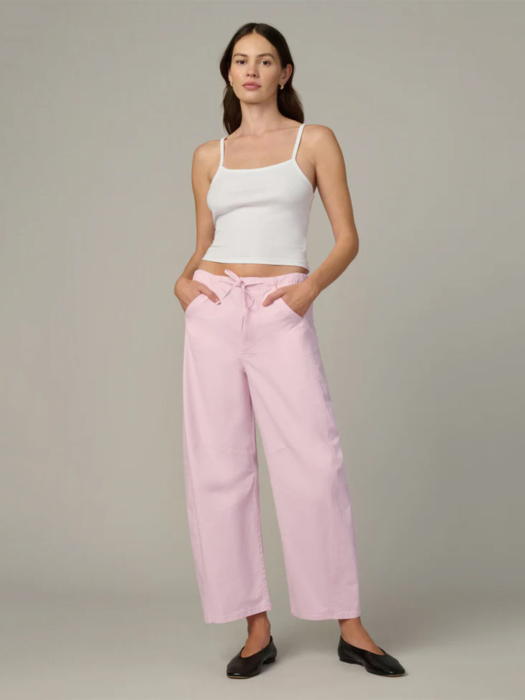 The Bowie Pull-On Pant in Blush