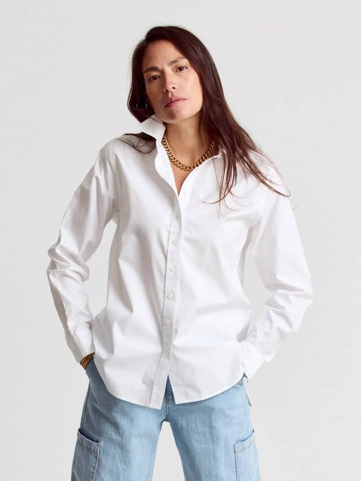 The Boyfriend Shirt in White