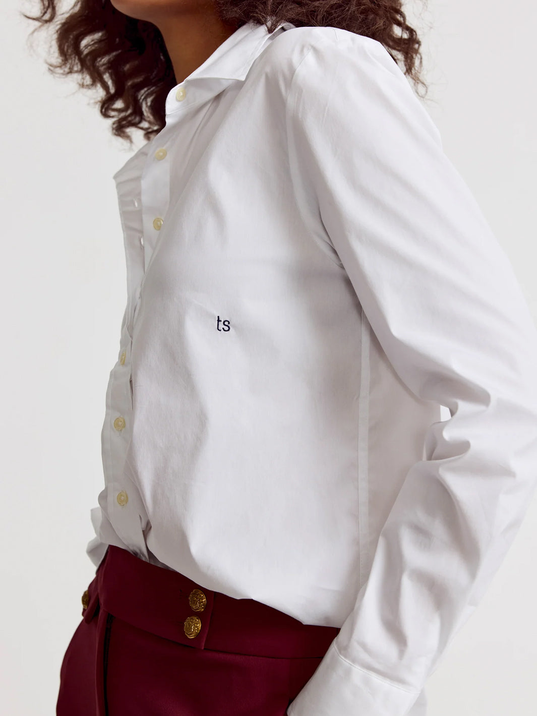 The Boyfriend Shirt in White