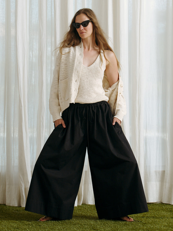 The Cardigan Sweater in Ivory