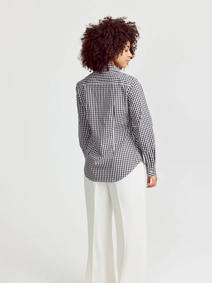 The Icon Shirt in Black/White Large Check