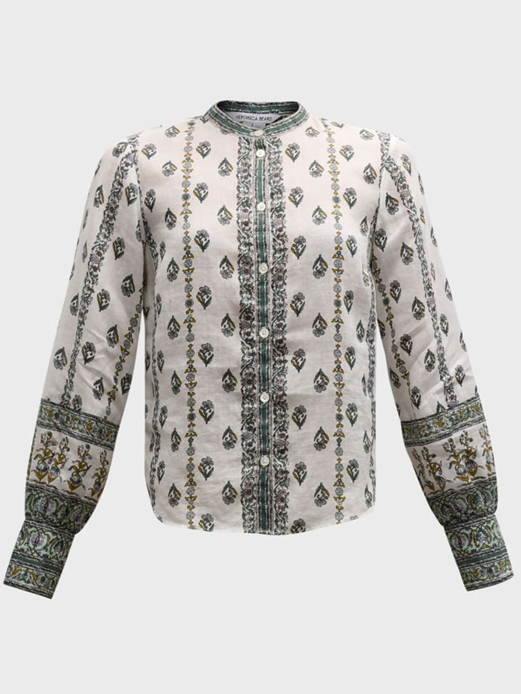 Thorp Blouse in Ivory Multi