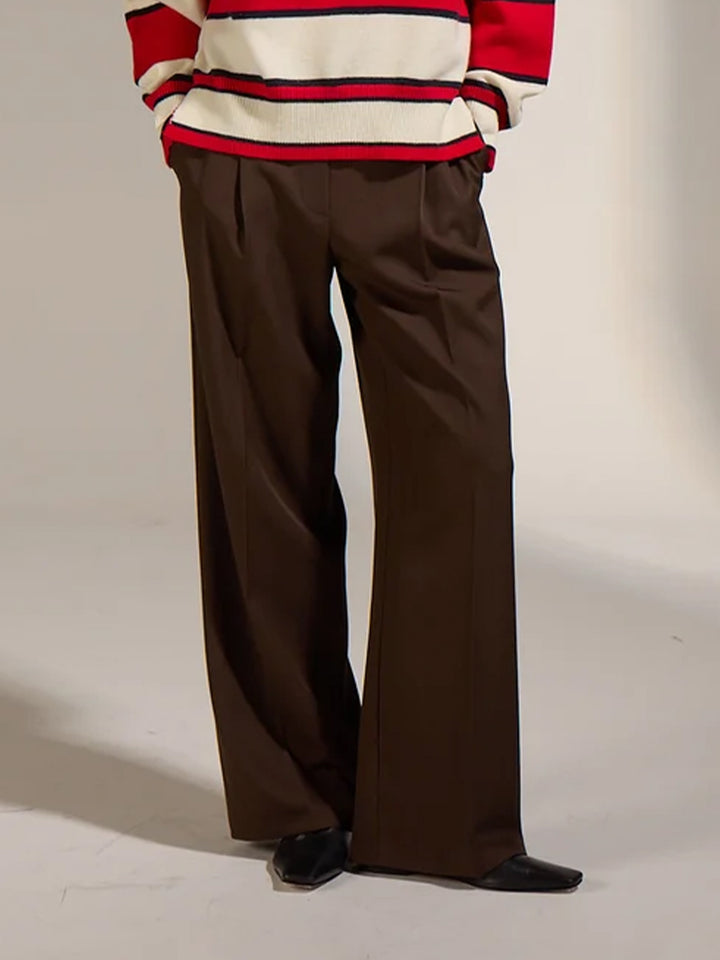 Tibi Pants in Chocolate