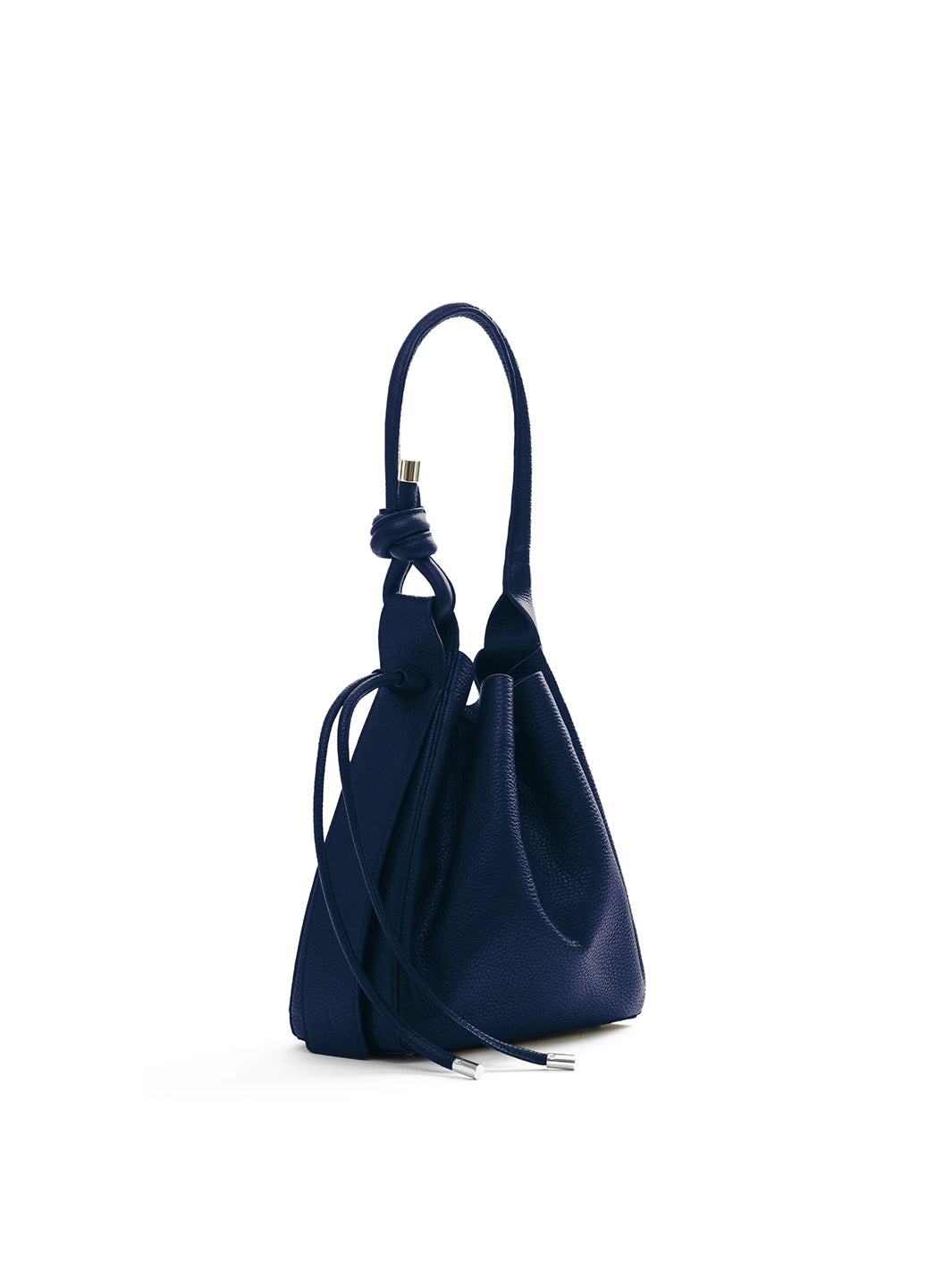 Tina Bag Medium in Navy Pebble