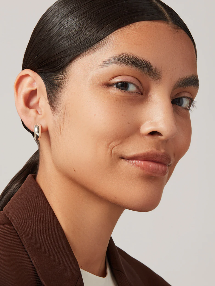 Tome Hoops Small in Silver