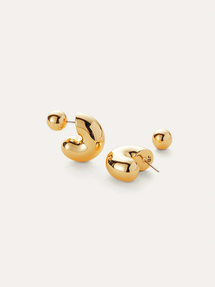 Tome Hoop Earrings in Gold