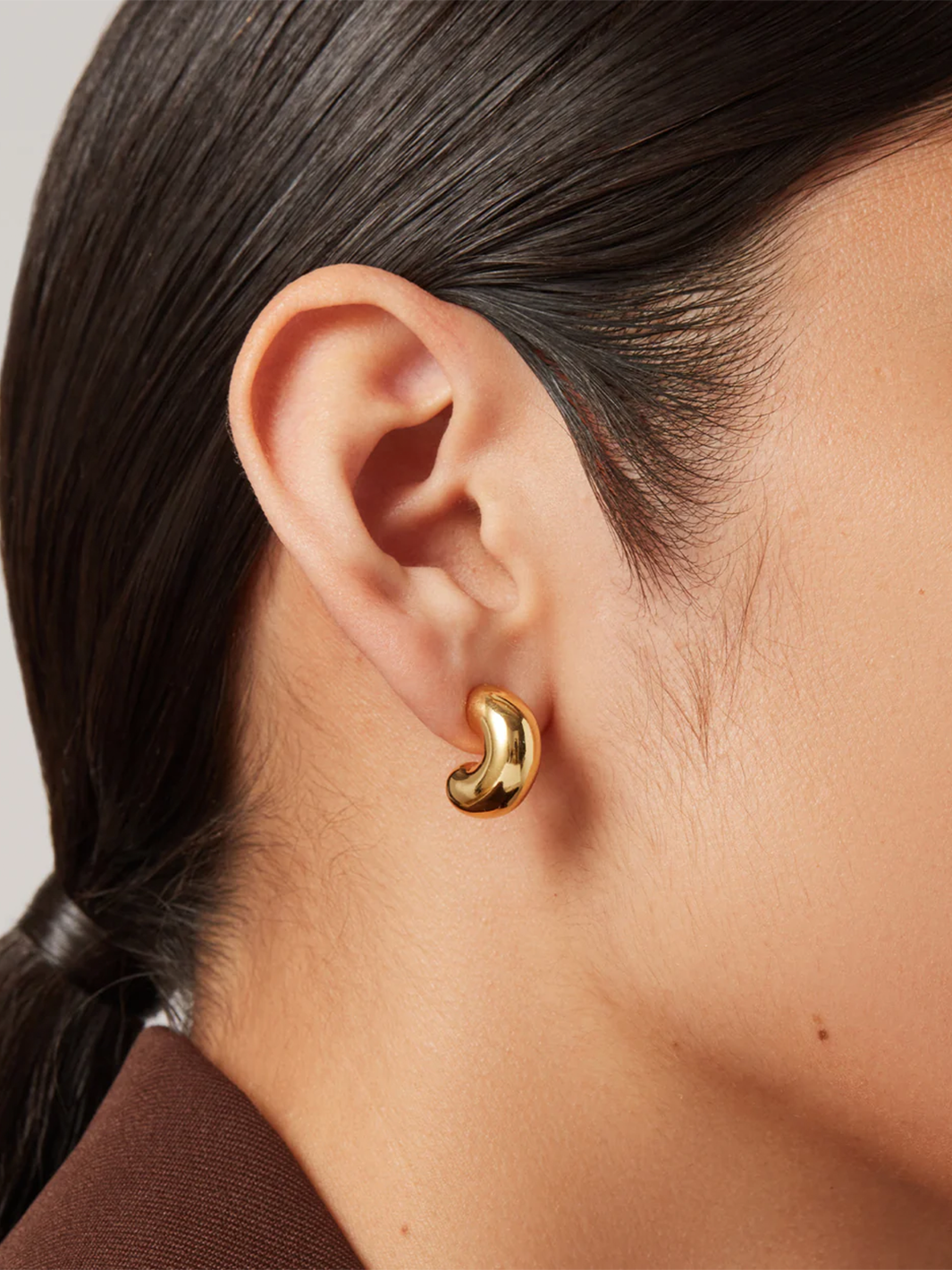 Tome Hoops Small in Gold