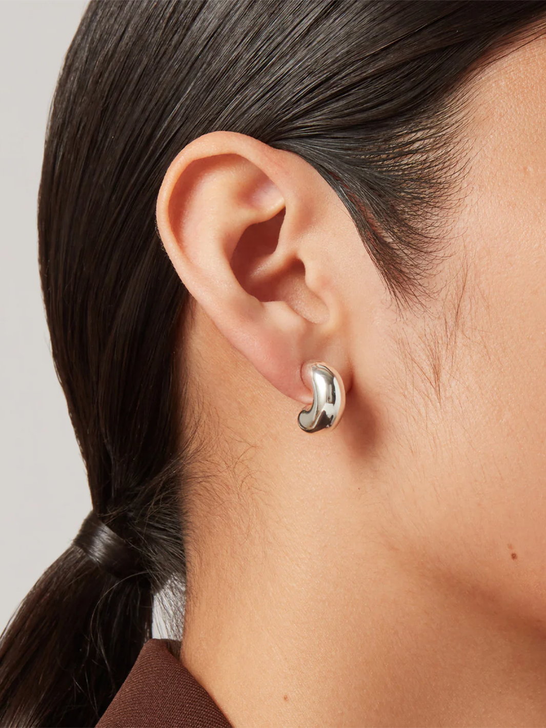 Tome Hoops Small in Silver