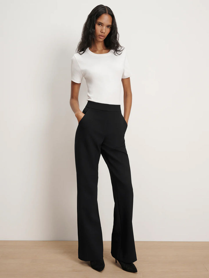 Tonelli Wide Leg Pant in Black
