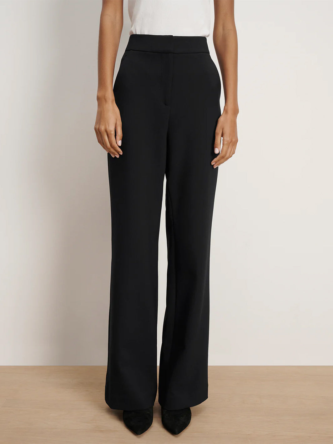 Tonelli Wide Leg Pant in Black