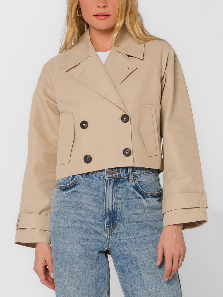 Topanga Jacket in Beige