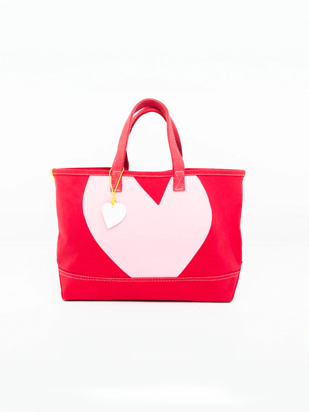 Imperfect Heart Tote in Cherry