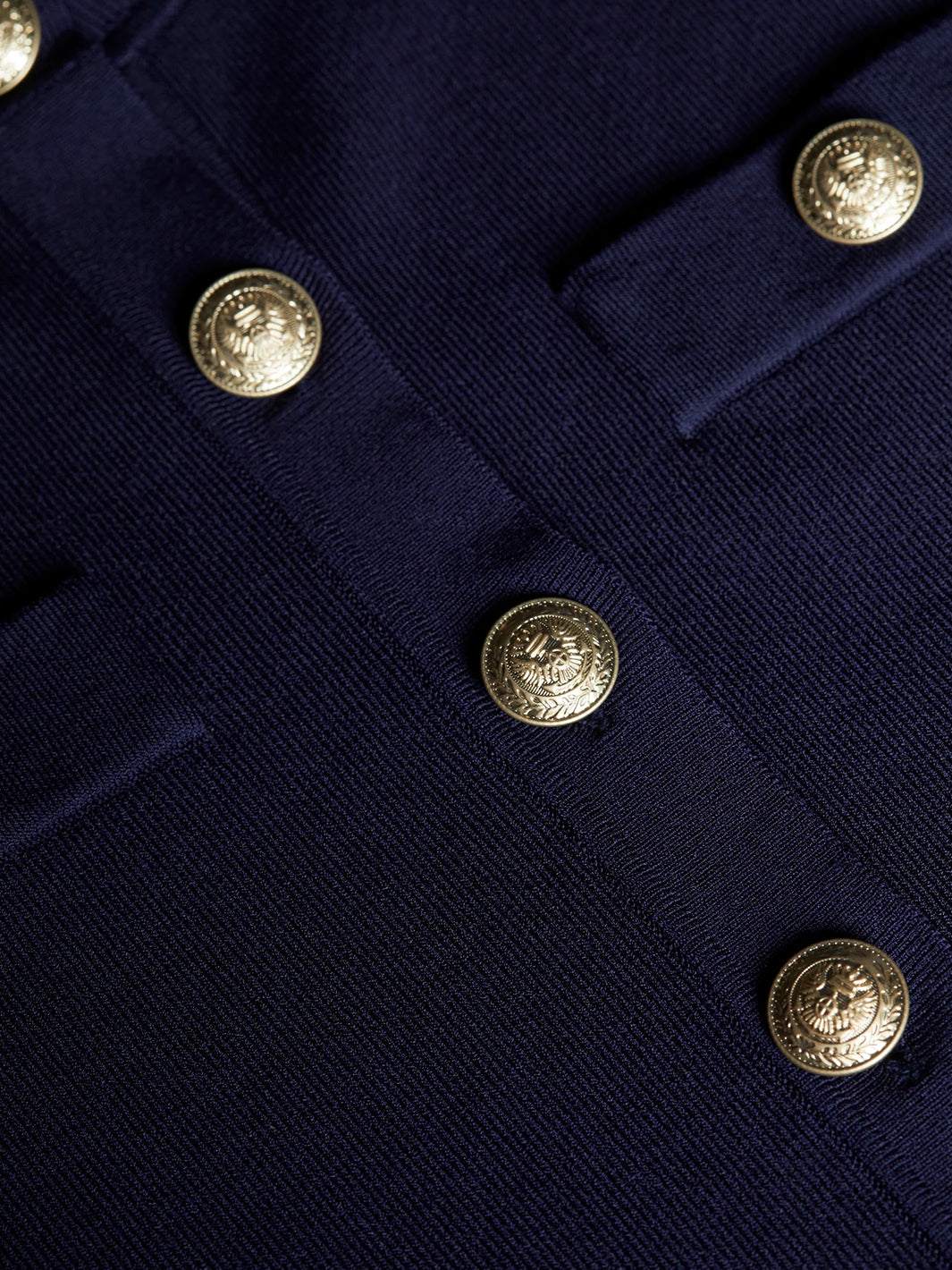 Toulouse Cardigan in Midnight/Gold