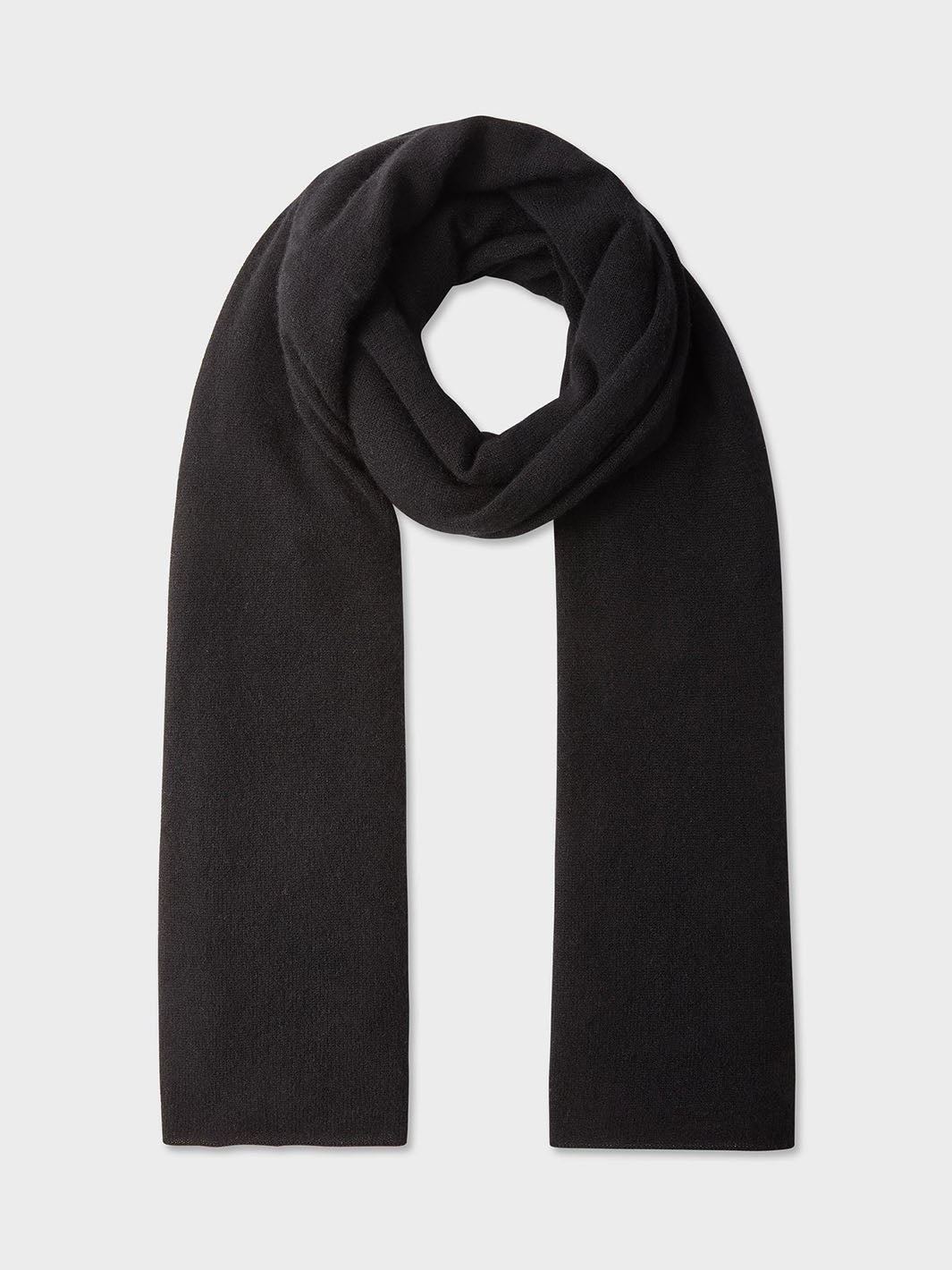 Cashmere Travel Wrap in Black