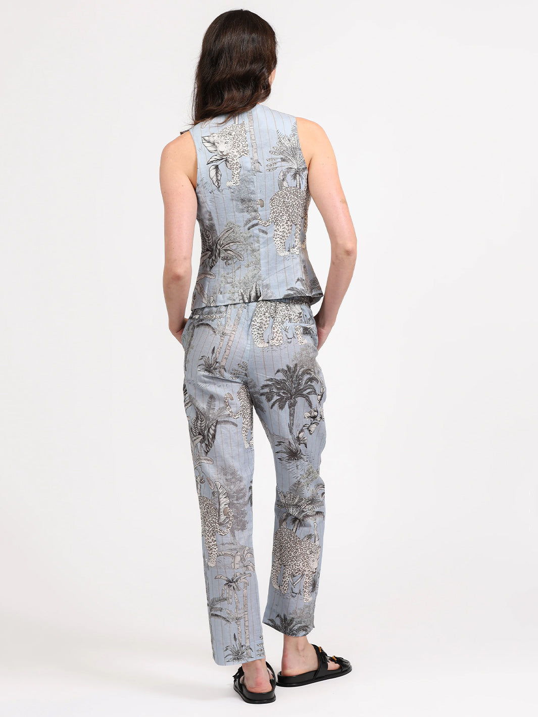 Tropique Pant in Light Blue