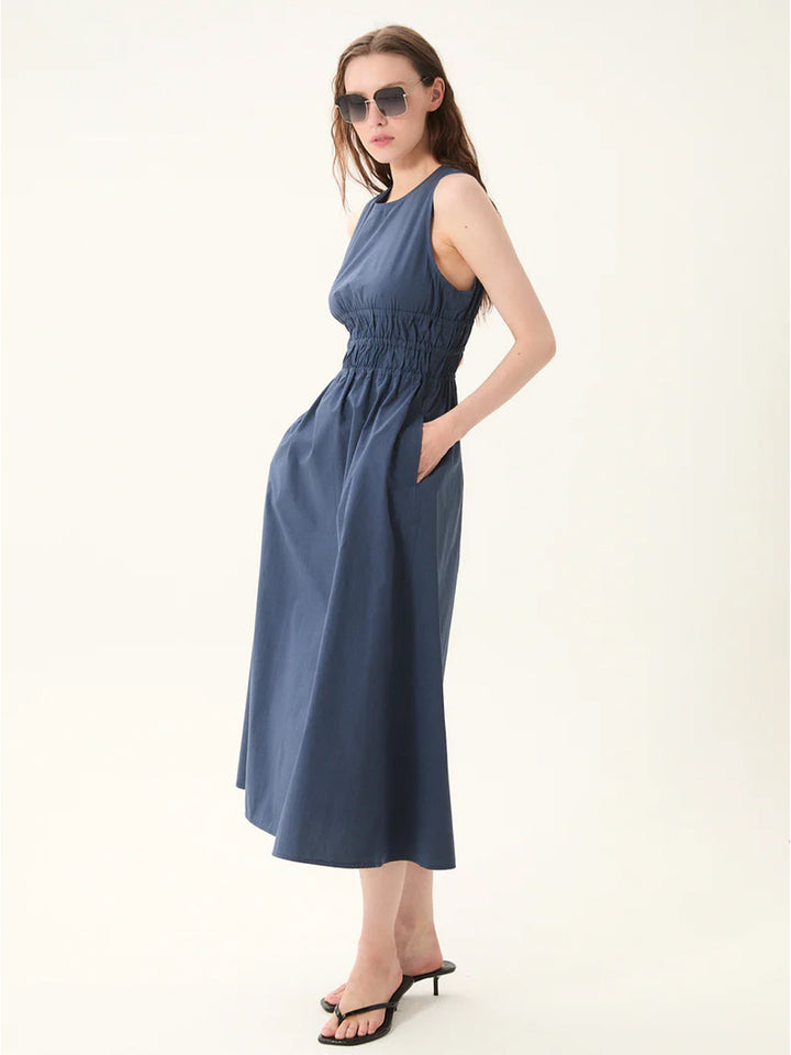 Turchi Dress in Navy