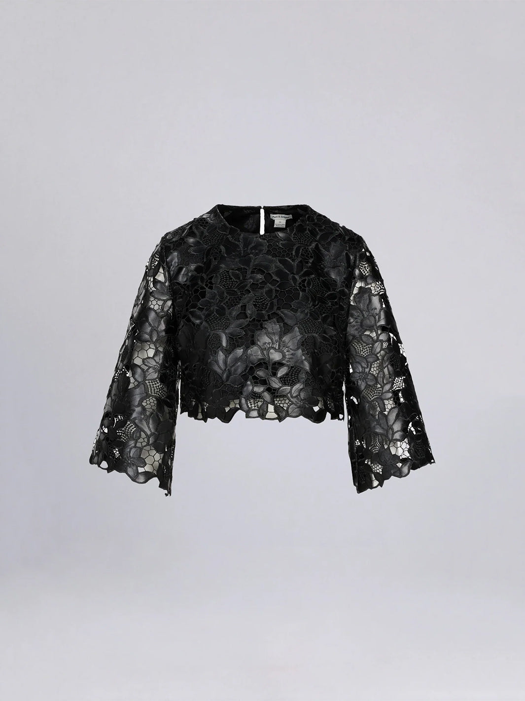 Twilight Embroidered Bell Sleeve Top in Twilight