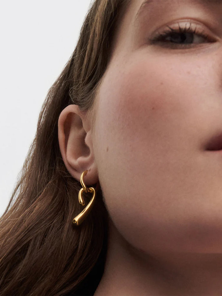 Twist Hoop Earrings
