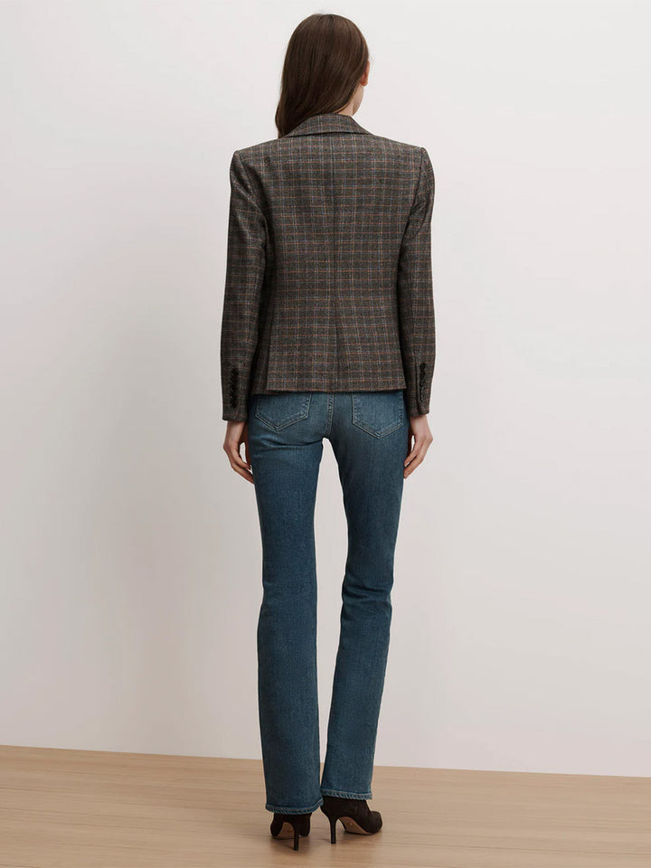 Tyra Dickey Jacket in Charcoal Multi