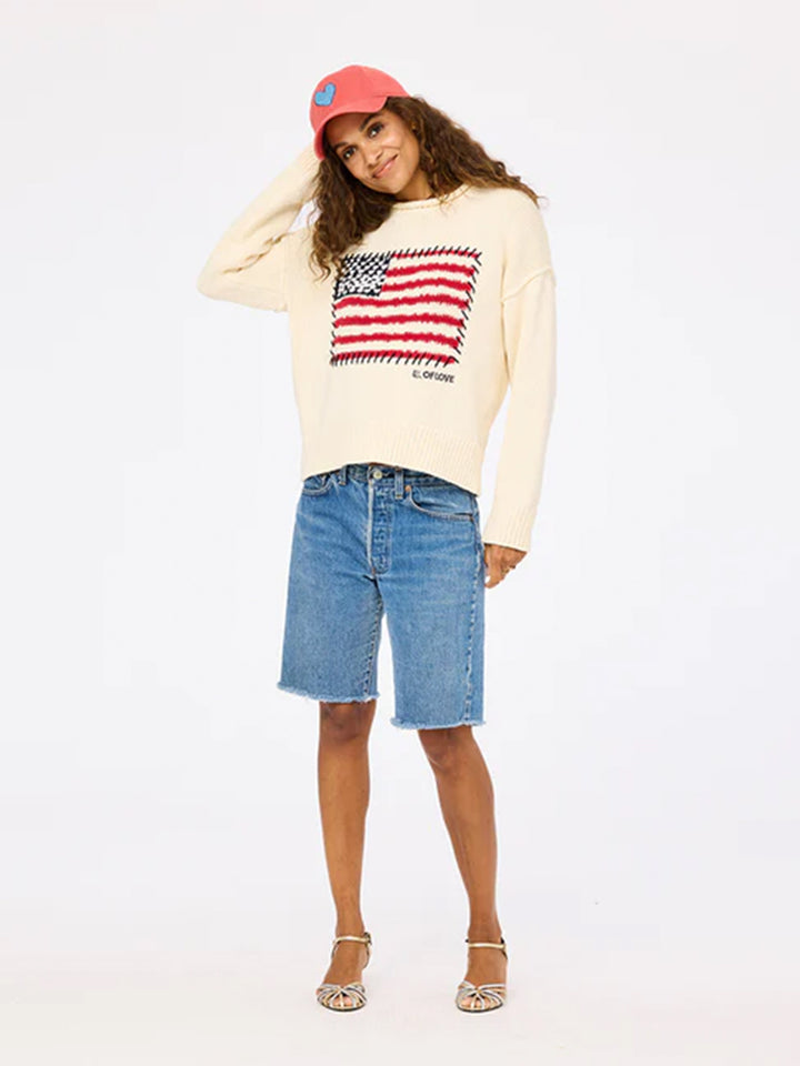 Roll Neck U.S. of Love Sweater