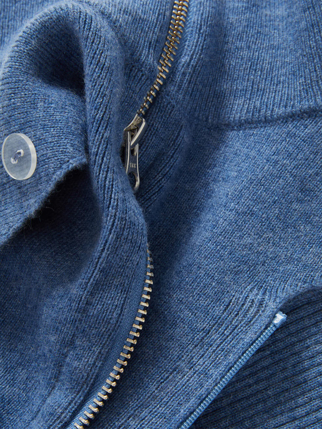 Uptown Cashmere Dickey in Blue Coastal Melange