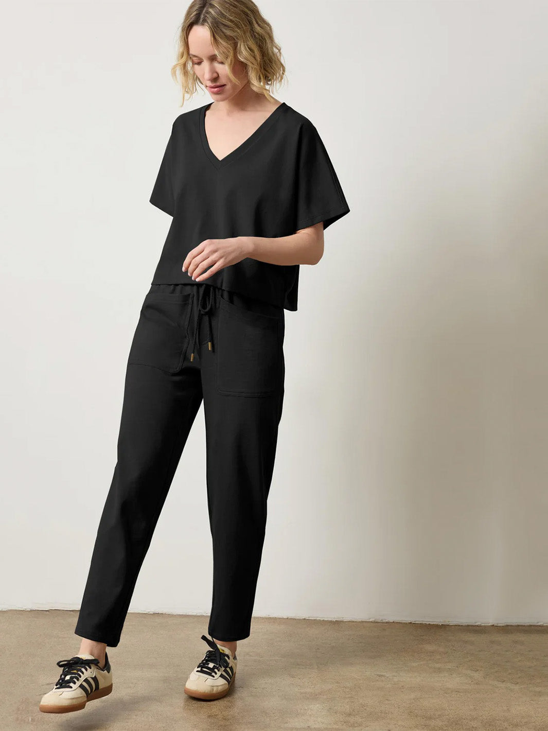 Utility Pocket Pant in Black