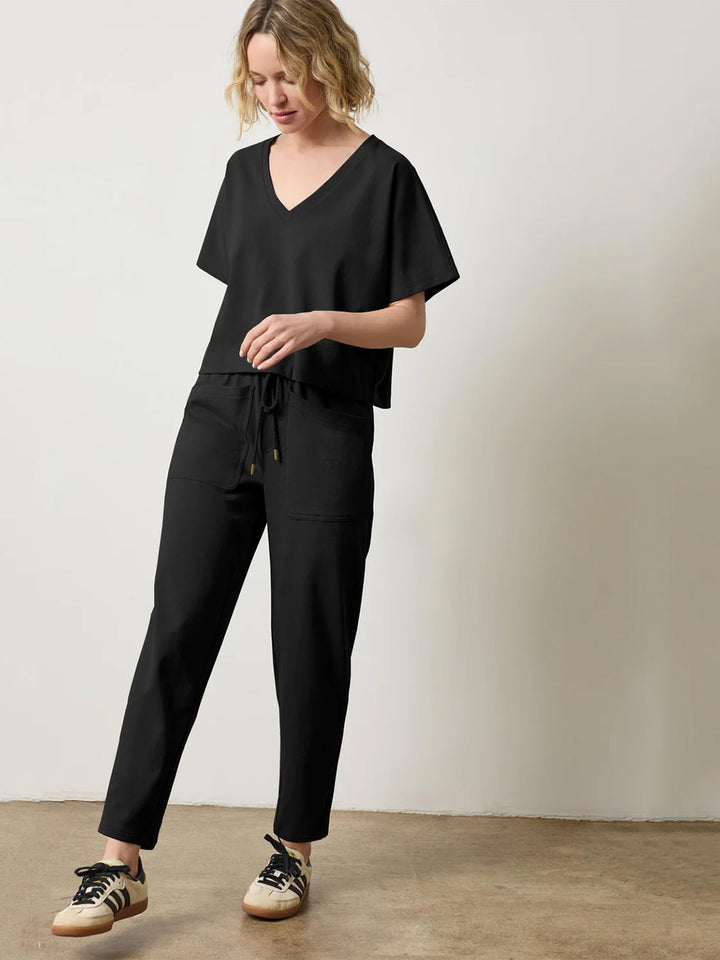 Utility Pocket Pant in Black