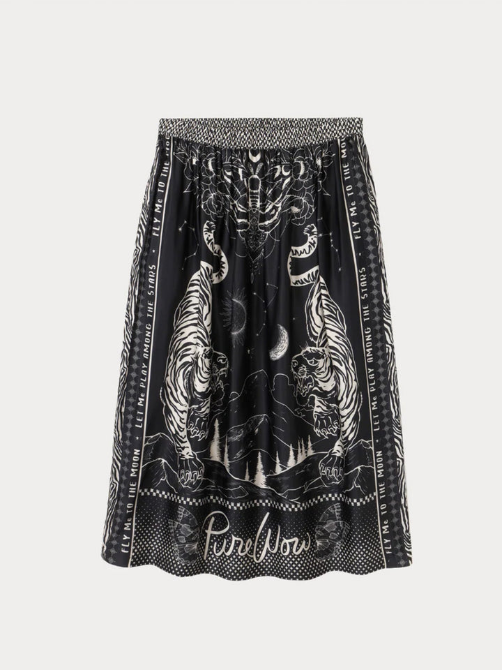 Vanessa Skirt in Midi Magic