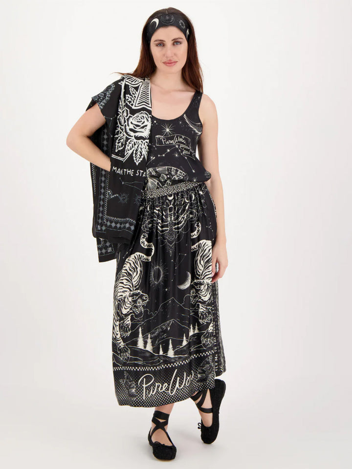 Vanessa Skirt in Midi Magic