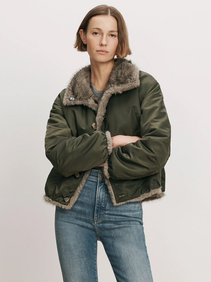 Varell Reversible Jacket in Loden