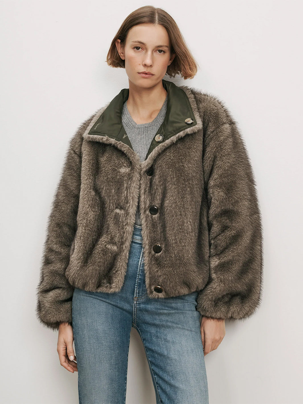 Varell Reversible Jacket in Loden