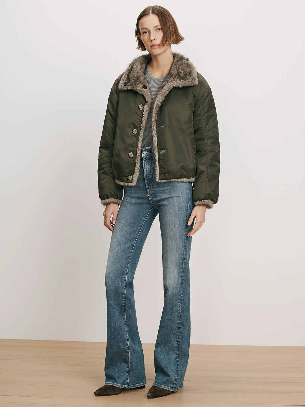 Varell Reversible Jacket in Loden