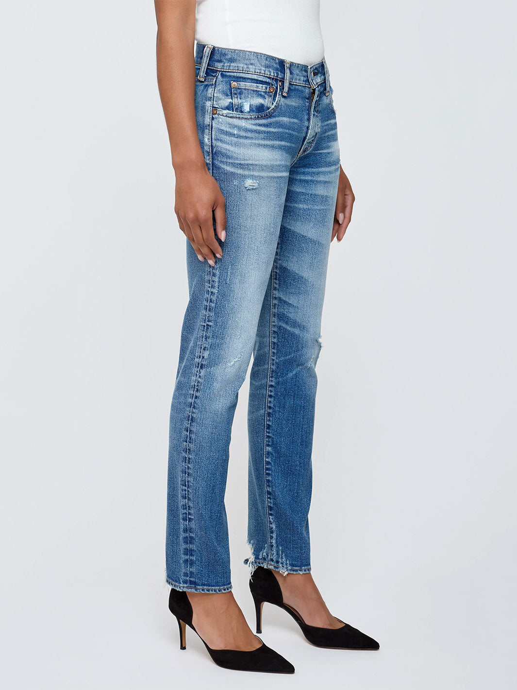 Velma Slim Straight in Blue