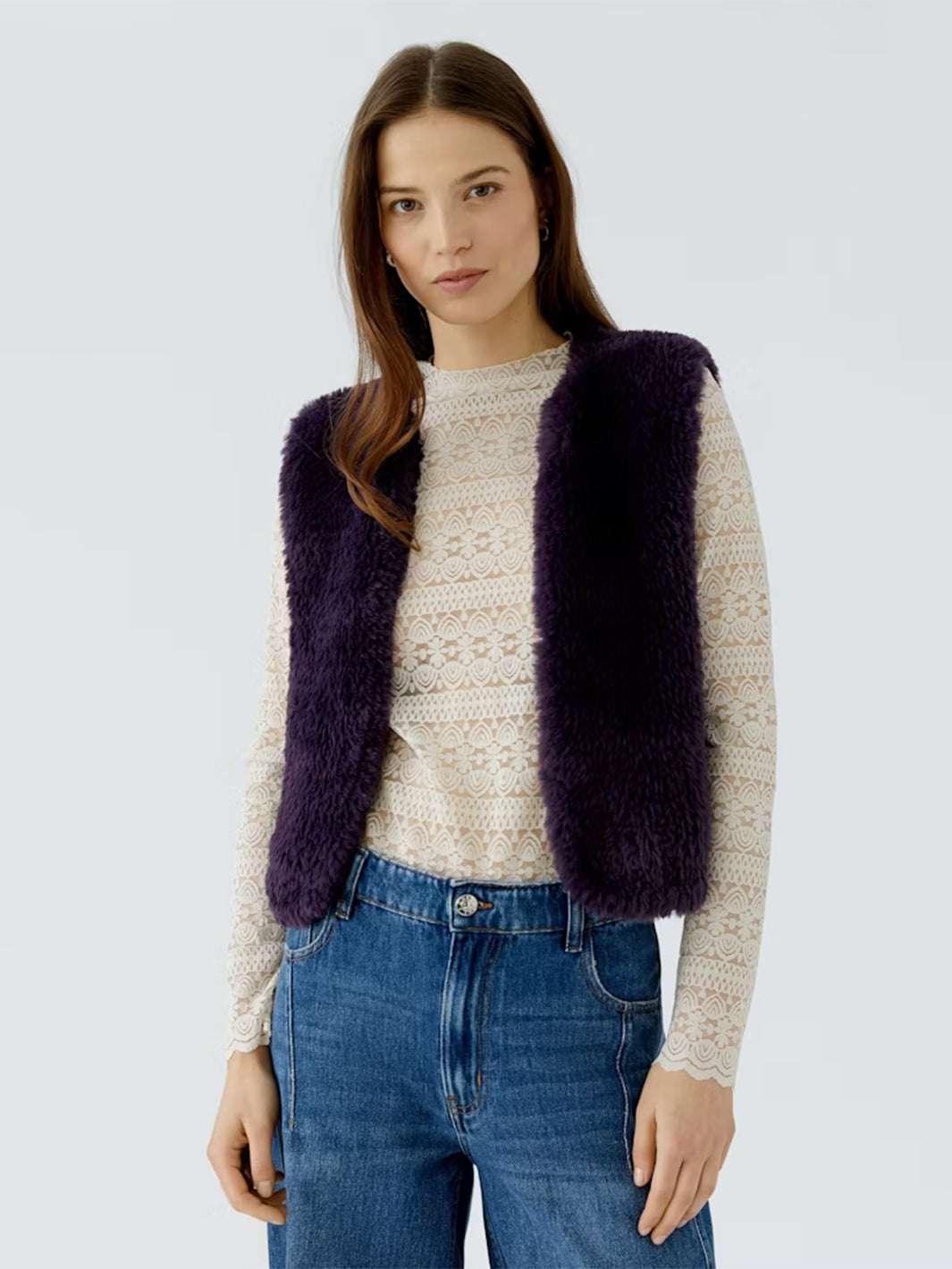 Knitted Wasitcoat in Mysterioso