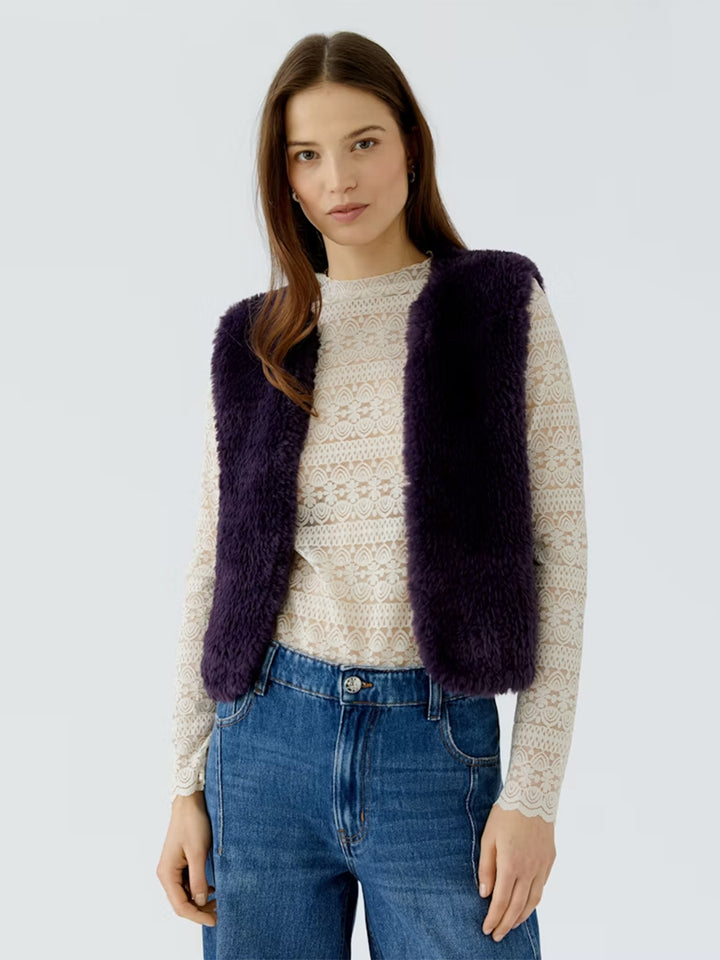 Knitted Wasitcoat in Mysterioso