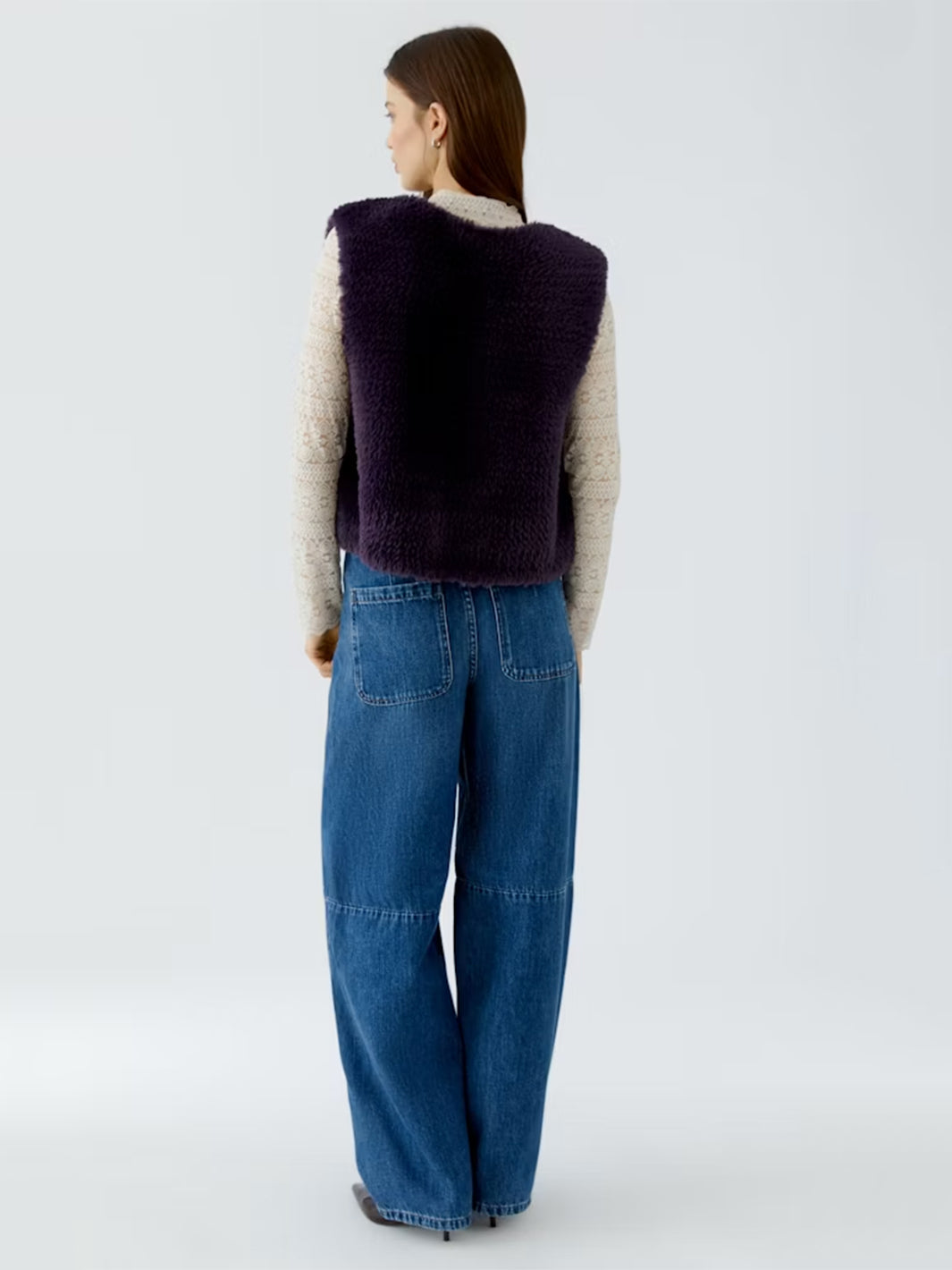 Knitted Wasitcoat in Mysterioso