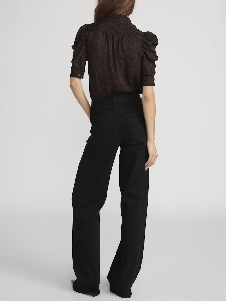 The Gillian Top in Leopard
