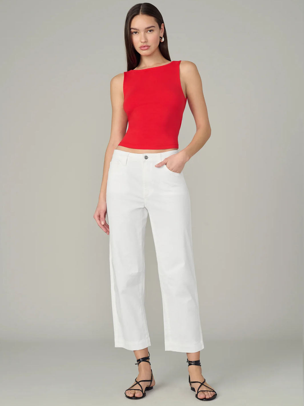 The Wilder Relaxed Barrel in White