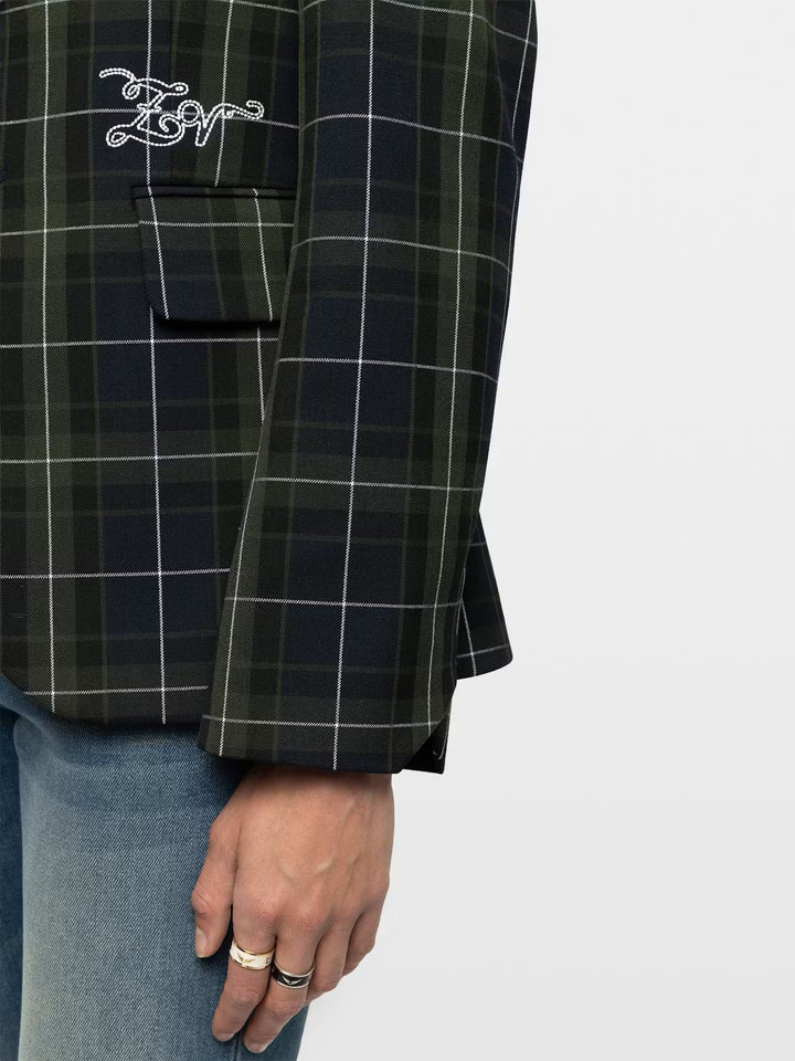 Vavy Blazer in Encre