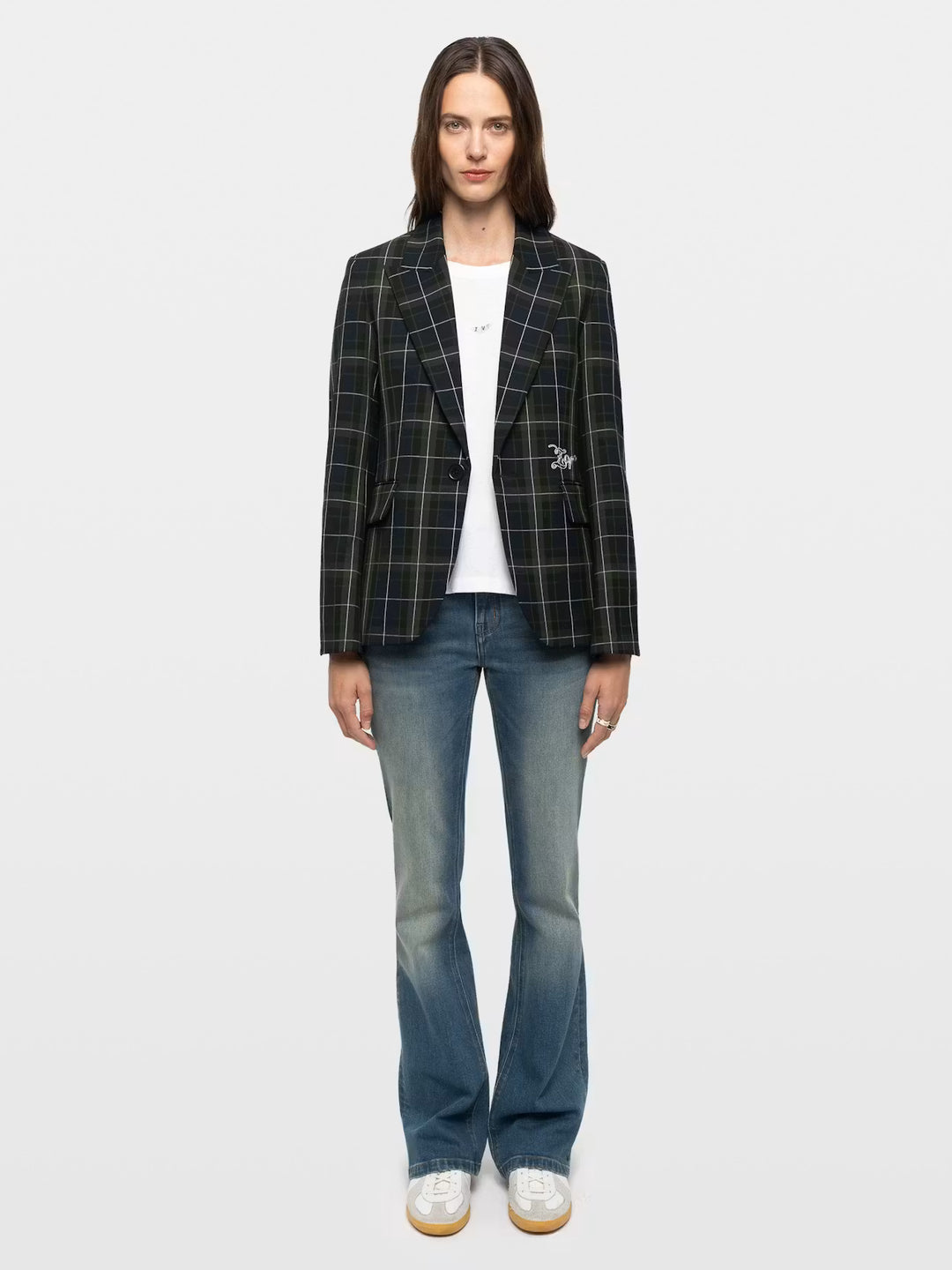 Vavy Blazer in Encre