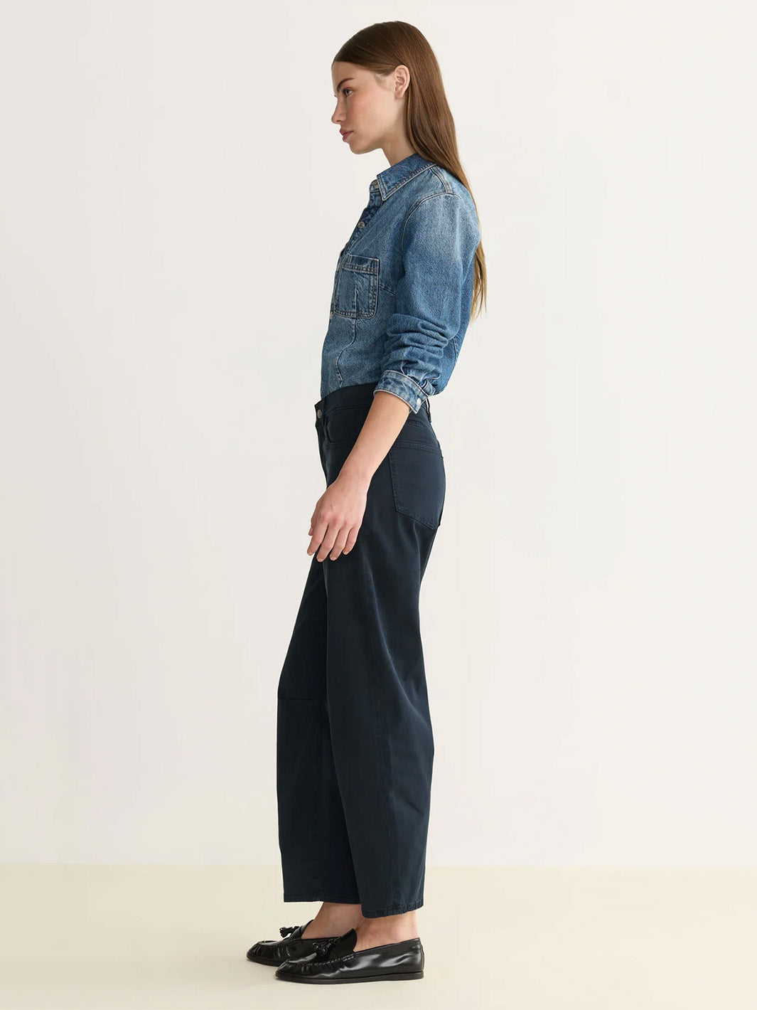 PMI Western Denim Shirt in Day Dreamer