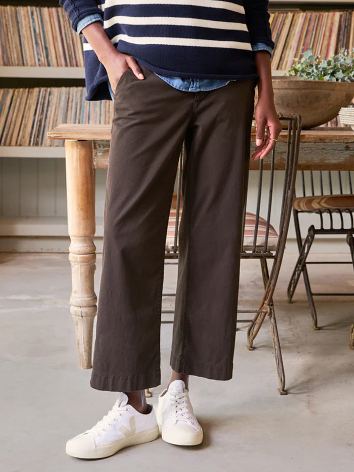 Westport The Italian Wide-Leg Chino in Irish Coffee