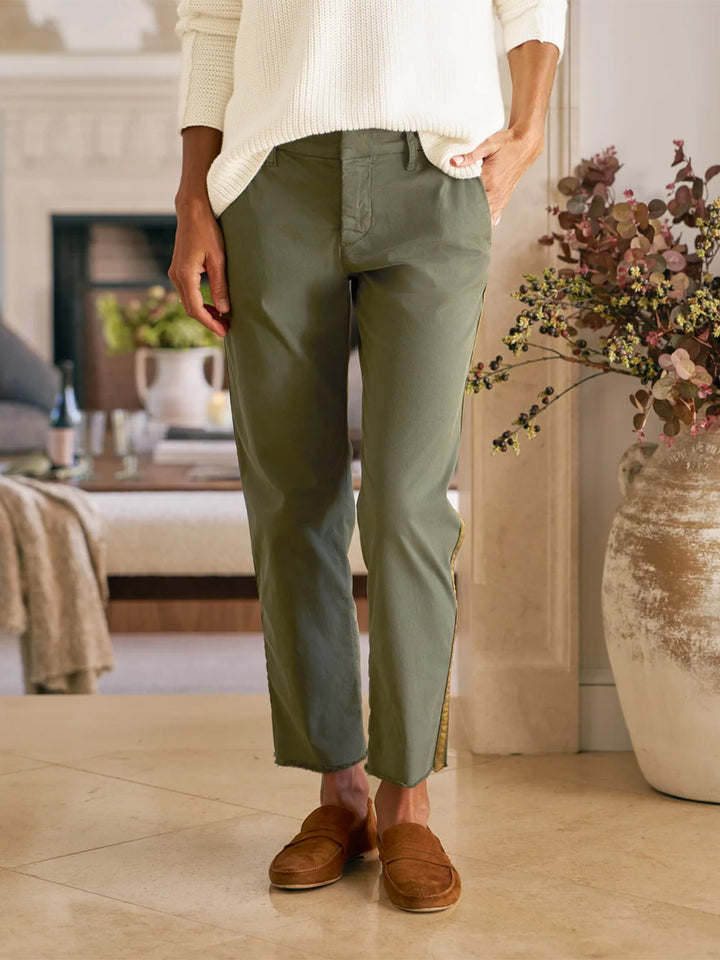 Wicklow The Italian Chino in Gold Tuxedo