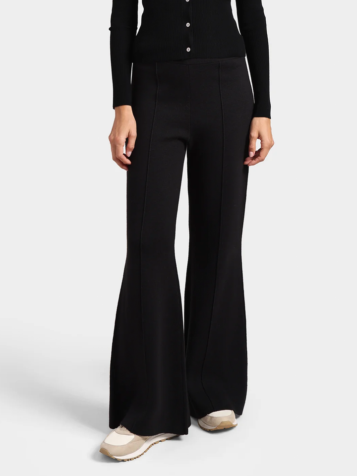 Wide Leg Pant in Black